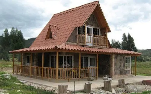 Casa en la montaña