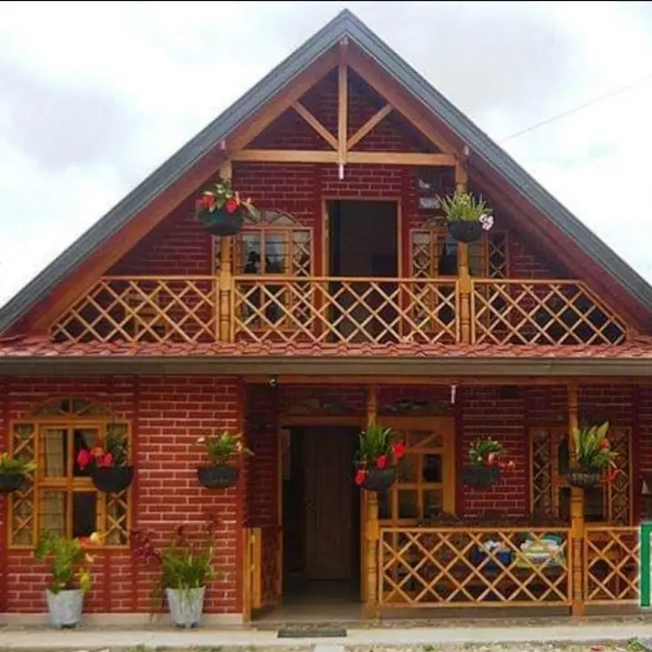 Casa con forma de pentagono